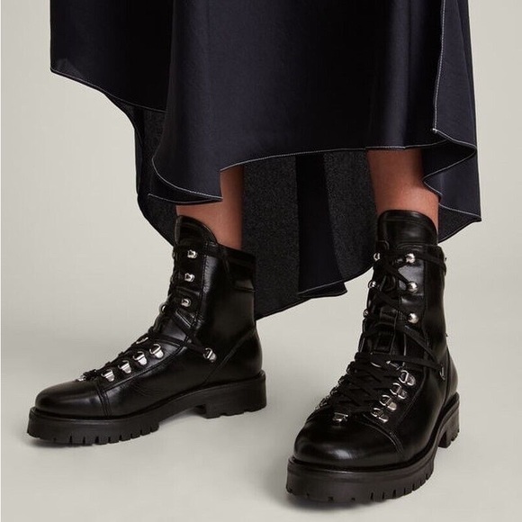 ALLSAINTS Franka Leather Hiker Boot - Picture 2 of 11